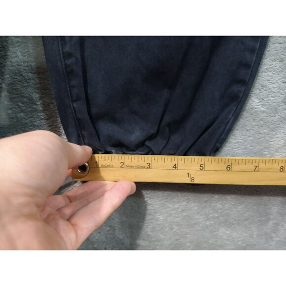 American Eagle Pants Womens 16 Long Black Jogger Next Level Stretch High Rise - Picture 6 of 10